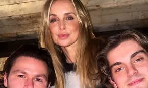 Louise Redknapp shares loved-up snap with new boyfriend Drew Michael and  sons Charley, 19, and Beau, 15