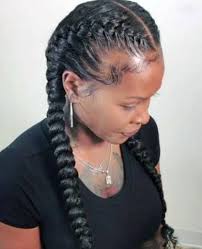 Half bun models give a bohemian look to your braids. 32 Gorgeous Fishtail Braids For Black Hair That Look Glam