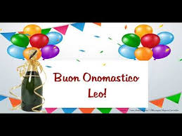 Auguri Leo Buon Onomastico Youtube