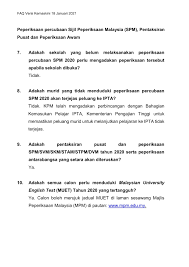 Laman sesawang ini adalah eksperimen css. No Spm Trials For Students Returning To Schools Says Ministry Of Education World Of Buzz