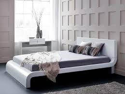 It is sturdy and will look great with your existing decor. Bedroom Black Contemporary Bed Modern King Platform Frame White Furniture Ideas Headboard Small Dark Master Art Apppie Org