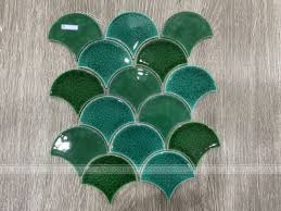 Ứng dụng gạch mosaic vảy cá và hình ảnh công trình thực tế