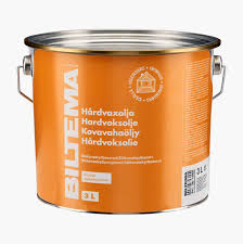 Resistant against water, wine, beer, coffee and fruit. Hard Wax Oil Biltema Dk