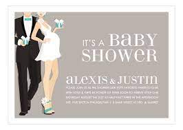 Blue Glamour Couple Baby Shower Invitation Couples Baby Shower Invitations Blue Baby Shower Invitations Pink Baby Shower Invitations