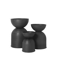 hourglass plant pot in various sizes by ferm living burke