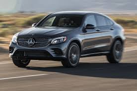 There's just one well equipped trim and one engine available. Mercedes Benz Glc Coupe 2018 Motor Trend Suv Of The Year Contender