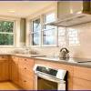 Choose flooring that matches the maple colors or contrasts with them, depending with their golden color, light maple cabinets can instantly warm and brighten any kitchen. 1