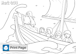 They can serve as a great take home . Free Jesus Calms The Storm Coloring Pages Printable Pdfs Connectus