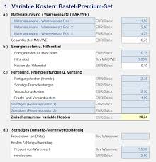 Kalkulationsschema vorlage / das kalkulationsschema zeigt die einzelnen kostenbestandteile eines hergestellten produktes an. Excel Preiskalkulation Fur Selbstandige