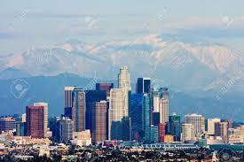 About los angeles mountain biking. Los Angeles With Snowy Mountains In The Background Stock Photo Picture And Royalty Free Image Image 20897576