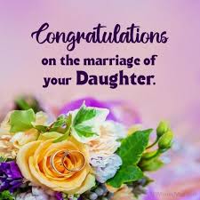 Romantic happy marriage anniversary wishes in hindi shayari. Wedding Wishes For Daughter Congratulation Messages Wishesmsg