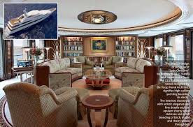 The Interior Design Of The 223 Foot Superyacht Lady Christine By Rodney Black Luxury Yacht Interior Luxury Yachts For Sale Yacht Interior