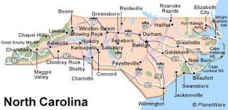 North Carolina North Carolina Travel Cities In North Carolina North Carolina Map