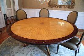 Find expandable round dining table at macy's. Buy Custom Made American Made Satinwood And Mahogany 84 Inch Round Pedestal Dining Table Made To Order From Antiquepurveyor Com Inc Custommade Com