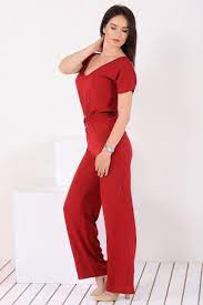 Kemerli Salas Kirmizi Tulum Giyim Indirim Kampanya Bayan Erkek Bluz Gomlek Trenckot Hirka Etek Yelek Mont Kase Kaban Elbise Moda Giyim Trenckot