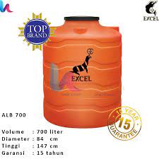 Keberadaan tandon air bisa dikatakan penting. Harga Tangki Air Tandon Air Toren Air Excel Alb 700 700 Liter Lucyandri