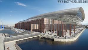 Keinginan everton untuk memiliki stadion dengan kapasitas yang lebih besar secara resmi telah disetujui oleh pihak dewan kota liverpool, selasa (23/2/2021) waktu setempat. Everton Enthullt Finales Neues Stadion Design Nur Fussball