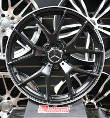 19 Mercedes Benz Black Series Amg Wheels Black C Class C300 C250 C350 Sport Replica Wheels Amg Black Mercedes Benz