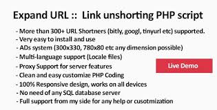 Expand Url Link Unshorting Php Script Free Nulled In 2020 Script Marketing Techniques Expand