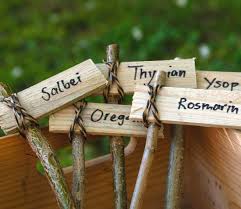 Schilder Fur Krauterbeet Selber Machen Diy Fur Den Garten Gartenflora In 2021 Krauterbeet Flora Selber Machen