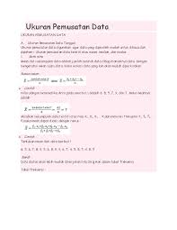 Maybe you would like to learn more about one of these? Pdf Ukuran Pemusatan Data Alfi Oktafiana Academia Edu