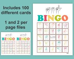 Play with the whole family now! Alphabet Bingo Game Etsy