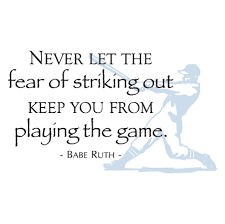 Maybe you would like to learn more about one of these? Fear Of Striking Out Papyrus Wall Quotes Decal Wallquotes Com