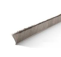 Height 2" No. 4 Channel Strip Brush - .006" Stainless Steel Bristle Diameter
