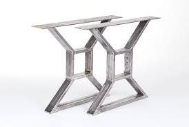 10% coupon applied at checkout save 10% with coupon. Hand Crafted Industrial Steel X Table Legs By The Urban Reclaimed Co Custommade Com
