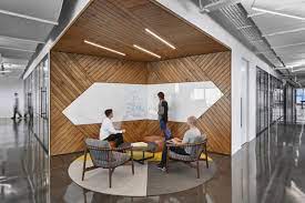 Hudson River Trading Offices New York City Office Snapshots Commercial Office Design Unique Office Design Corporate Office Design