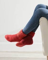 Knit a comfy cozy pair of slippers with these free slipper knitting patterns. Knit Slippers And Socks Allfreeknitting Com