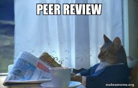 Peer Review Sophisticated Cat Make A Meme