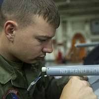 Spc. Conner O'Neal, from Phoenix, a Black Hawk mechanic