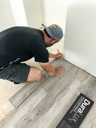 When most people think about cutting laminate flooring i bet they think of using a miter saw and maybe a jigsaw for some of the specialty cuts but what using some type of saw is the fastest and most common method to cutting laminate flooring but like anything else, it does have its drawbacks. How To Install Luxury Vinyl Plank Flooring Bower Power