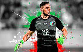 Maybe you would like to learn more about one of these? Download Wallpapers Gianluigi Donnarumma Italian Football Player Goalkeeper Italy National Football Team Italian Creative Flag Football Italy Donnarumma For Desktop Free Pictures For Desktop Free