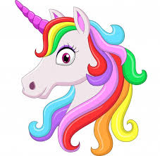 Mascotte De Tete De Licorne Arc En Ciel En 2020 Licorne Arc En Ciel Images Licorne Licorne