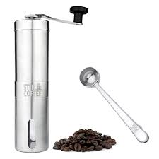 Amazon Com Manual Conical Burr Coffee Grinder Hand Held Stainless Steel Body And Adjustable Setting Manual Coffee Grinder Coffee Grinder Burr Coffee Grinder