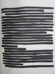 Resultado de imagen para Blackout poetry