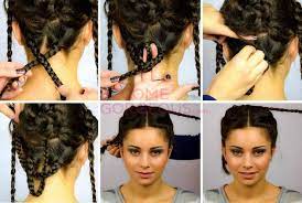 Katniss Everdeen Wedding Updo Tutorial Crazyforus Frisuren Updo Tutorial Hochzeitsfrisuren