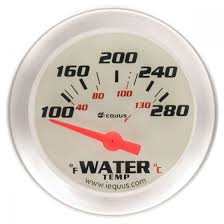 Typical wiring of jeep cj gauge cluster. 2 Electric Water Temperature Gauge