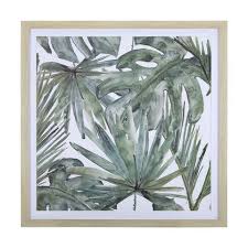 Monsteria Framed Print Kmart Framed Prints Tropical Art Print Frame