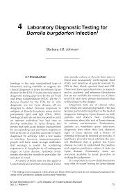 Borrelia burgdorferi is a stealth microbe that insidiously makes people chronically miserable, often for a lifetime. Https Www Cdc Gov Lyme Resources Halperin 2012 Chap4 Johnsonb Pdf