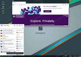Install Tor In Manjaro In 2020 Tor Browser Linux Software Projects