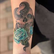 What does tattoo with skulls on it mean? Top 80 Best Skull And Rose Tattoo Ideas 2021 Inspiration Guide