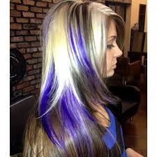 Black And Blonde Hairstyles Black Blonde Purple Blue Hair Absolutely Love Hair Hair Styles Blue Hair