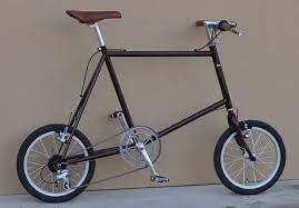 btm16ブラウン beatmoon ミニベロ 自転車 クロモリ