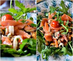 Salade Mer Salade Tiede Saumon Fruits De Mer A La Plancha Salade Salade Tiede Fruits De Mer