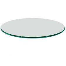 Glass Table Top 60 Inch Round 1 4 Inch Thick Beveled Polish Tempered Tempered Glass Table Top Round Glass Table Top Glass Table