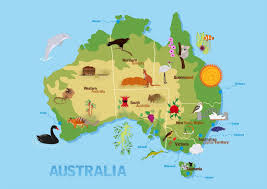 Ani S Design Blog Children S Map Australia For Kids Australia Map Australia Continent