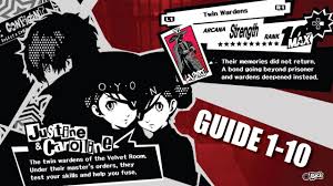 Persona fusion is one of the most exciting mechanics in persona 5 royal. Persona 5 Max Strength Confidant Guide 1 10 Caroline And Justine Youtube